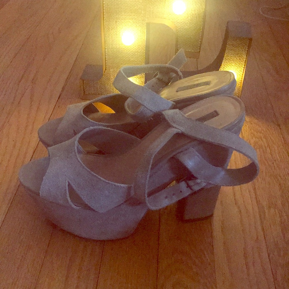 Kimchi Blue Platform Heels